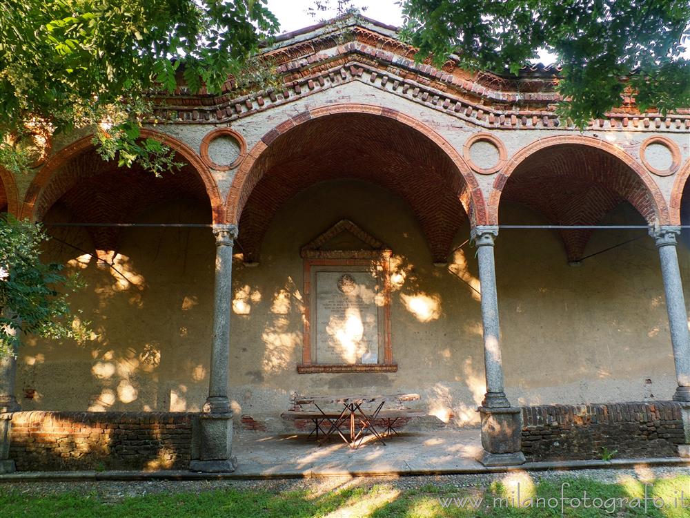 Varedo (Monza e Brianza, Italy) - San Gregorio Gate of the Lazzaretto in the park of Villa Bagatti Valsecchi